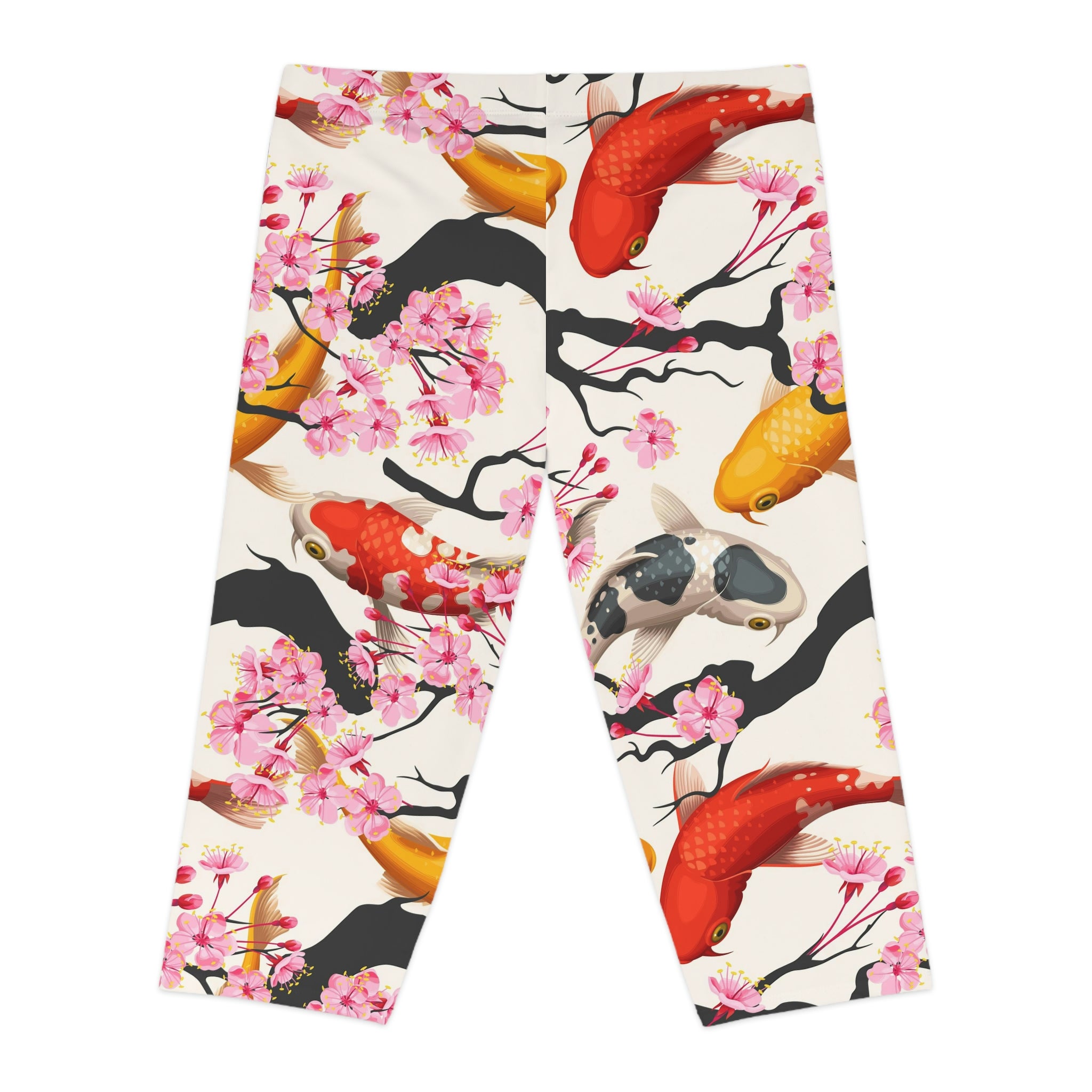 Koi Pond Capri Leggings